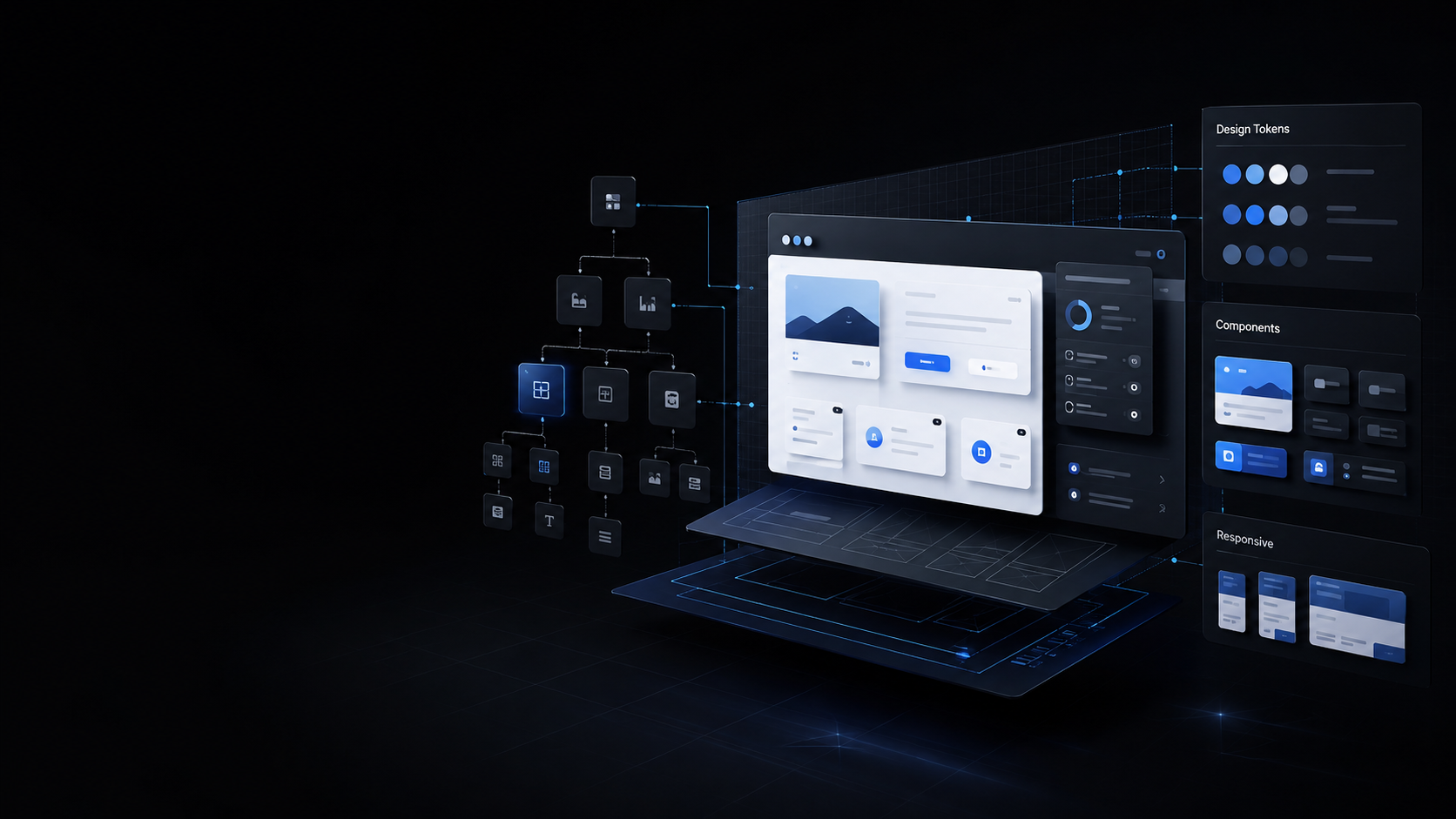 Scalable frontend system architecture for building maintainable websites